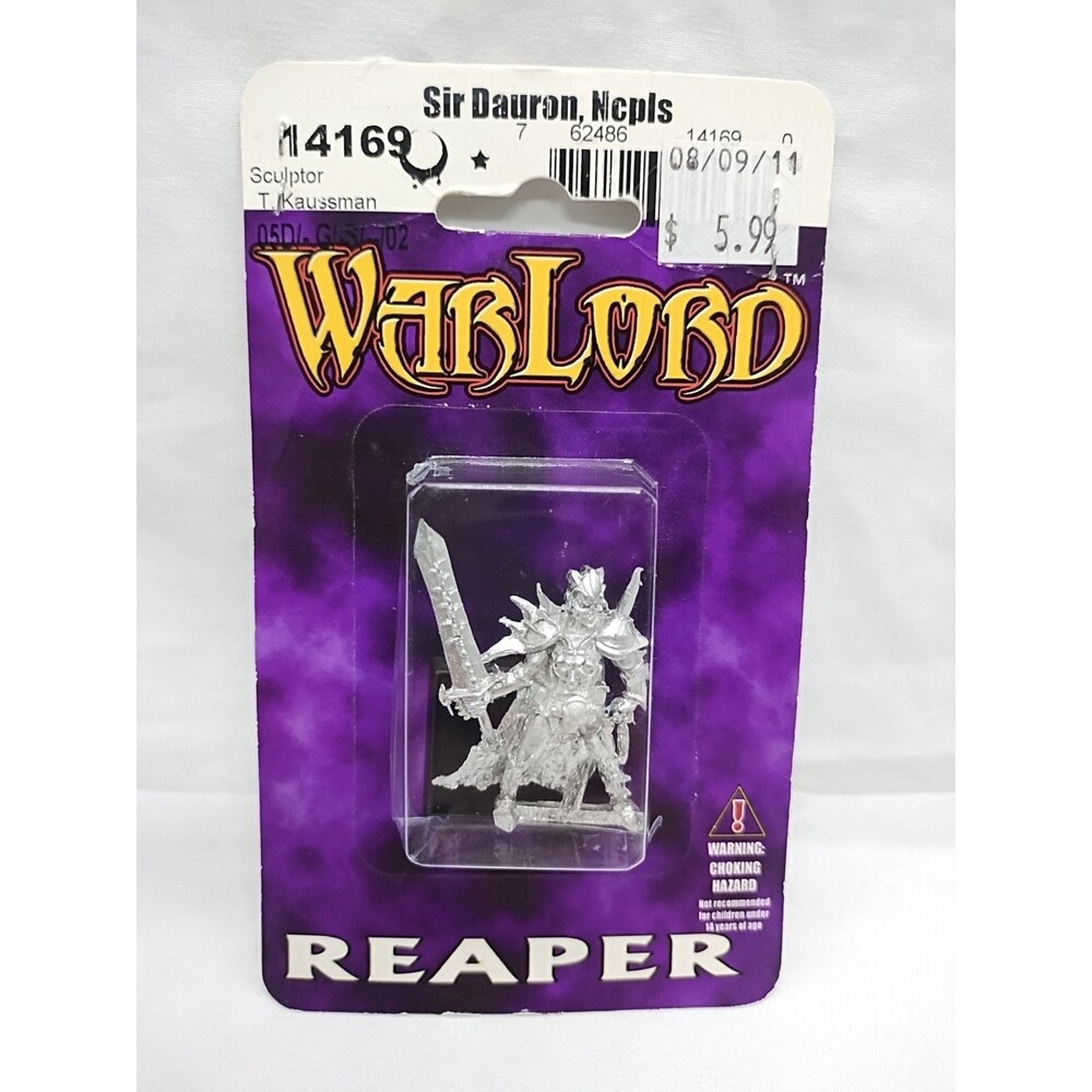 Warlord Sir Dauron Reaper Metal Miniature